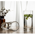 Polygonal household glass cups